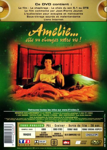Phim Cuộc đời tuyệt vời của Amélie Poulain