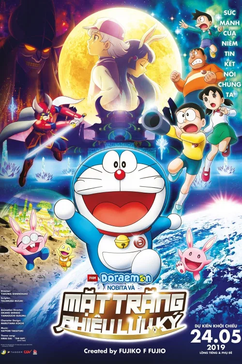 Phim Nobita và Mặt Trăng Phiêu Lưu Ký